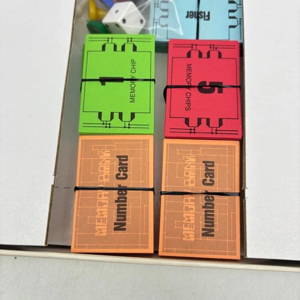 VINTAGE Memory Bank Game COMPLETE James A Fisher 1985 Challenges Family